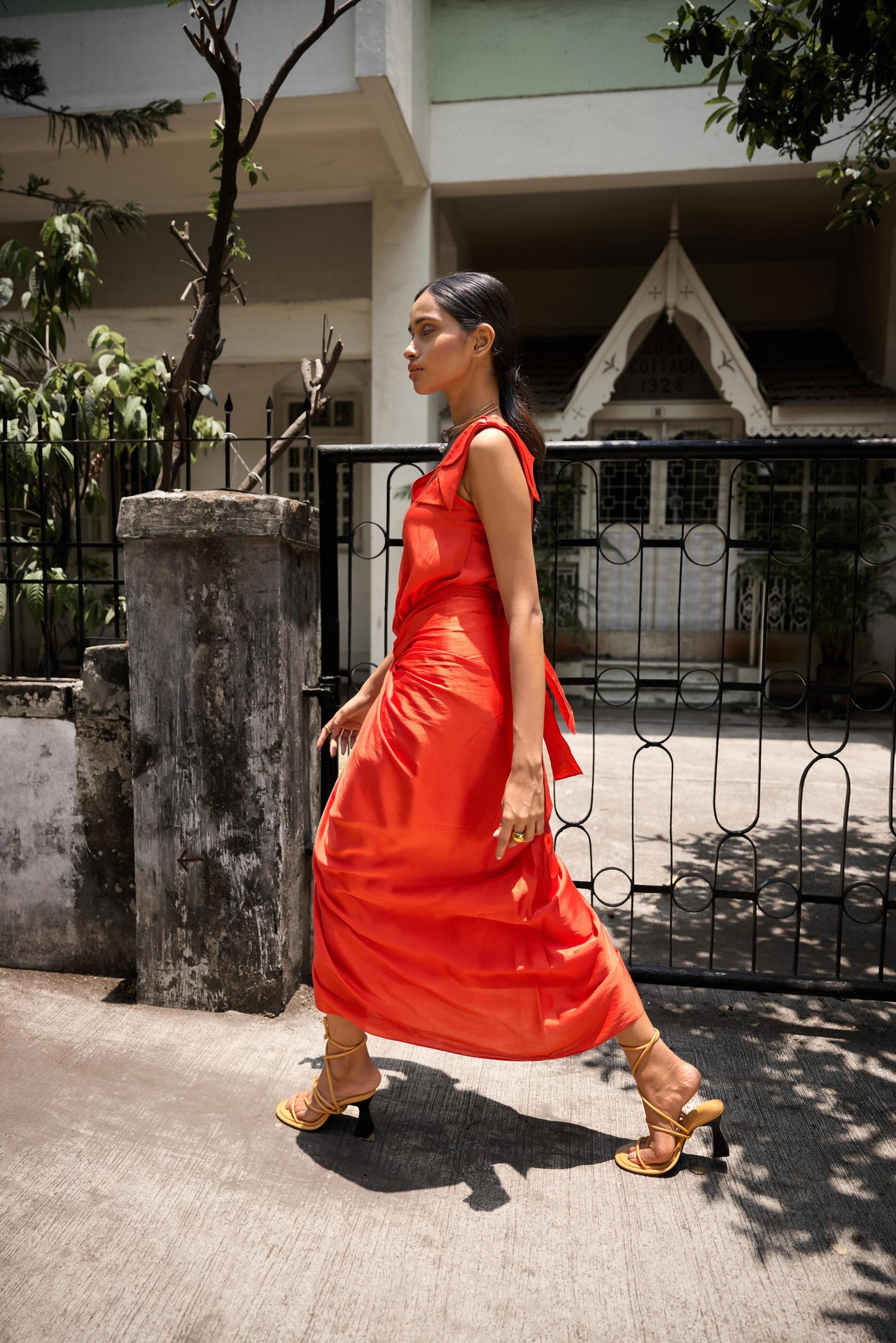 Elsa Co-ord Set Red
