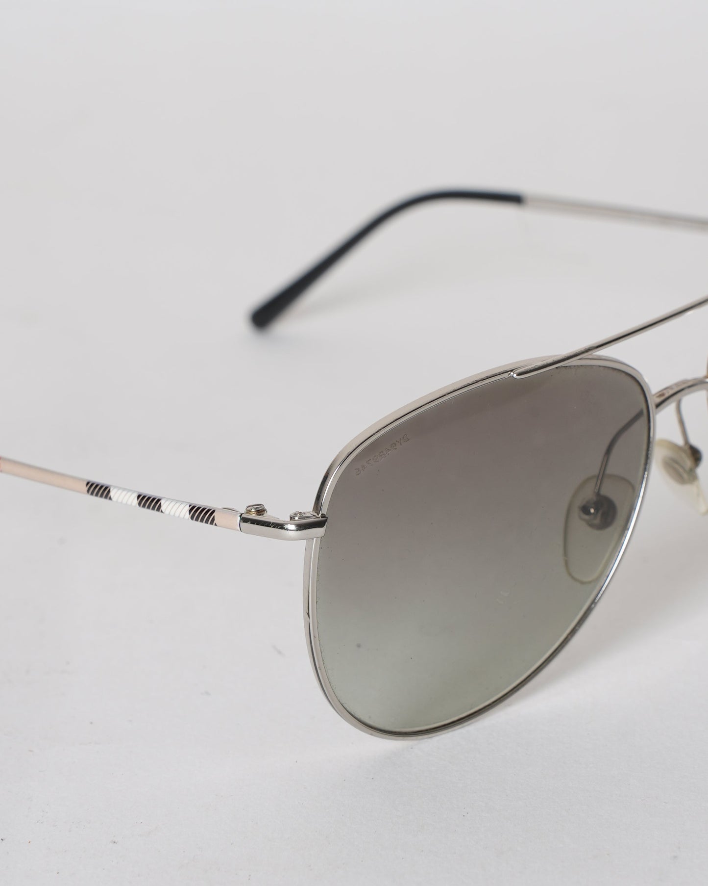 Burberry Silver Frame Sunglasses
