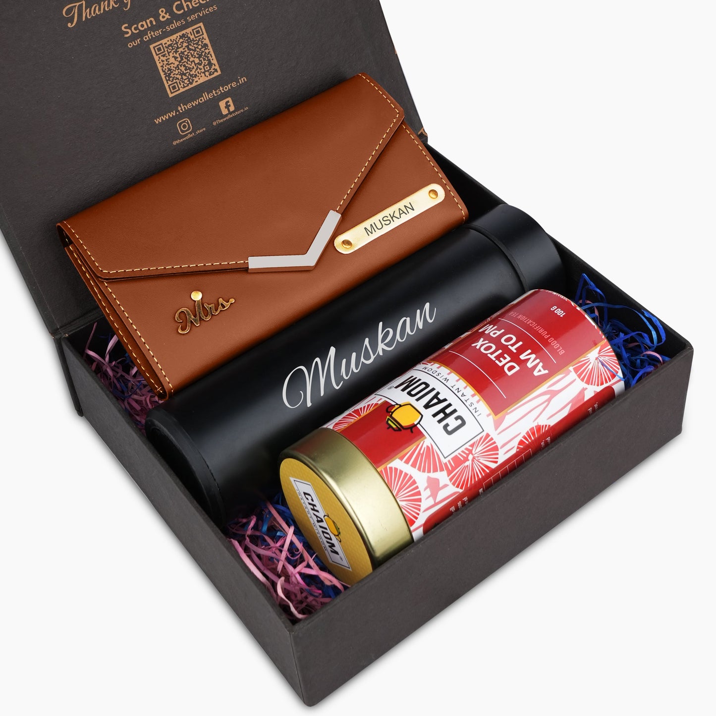 Personalized Bliss Trio Gift Set For Her