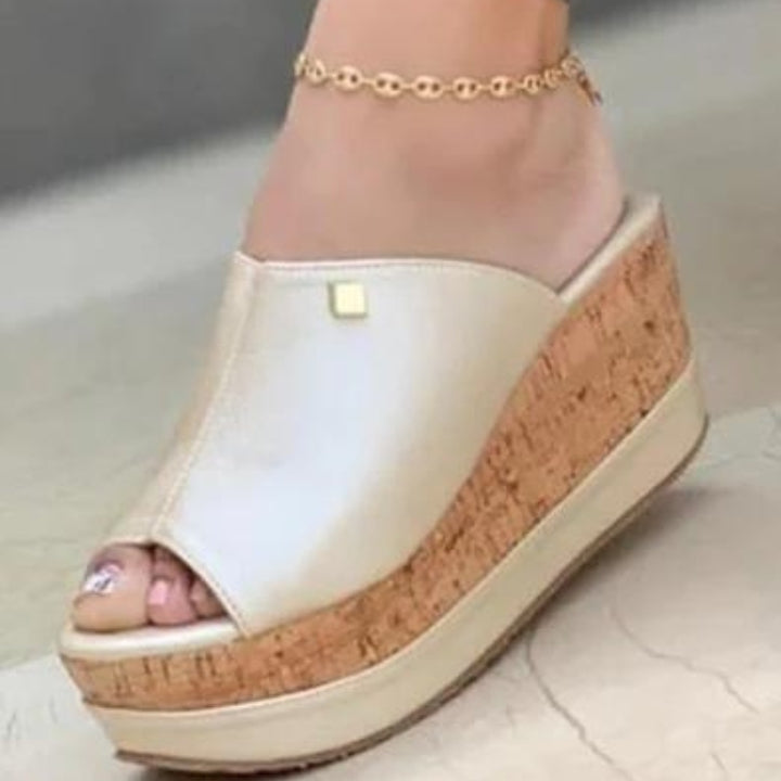 Casual Pump Platform Wedges