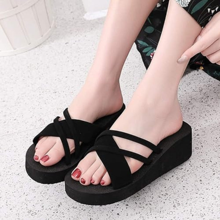 Black Bliss Solid Wedges
