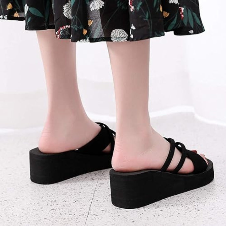Black Bliss Solid Wedges
