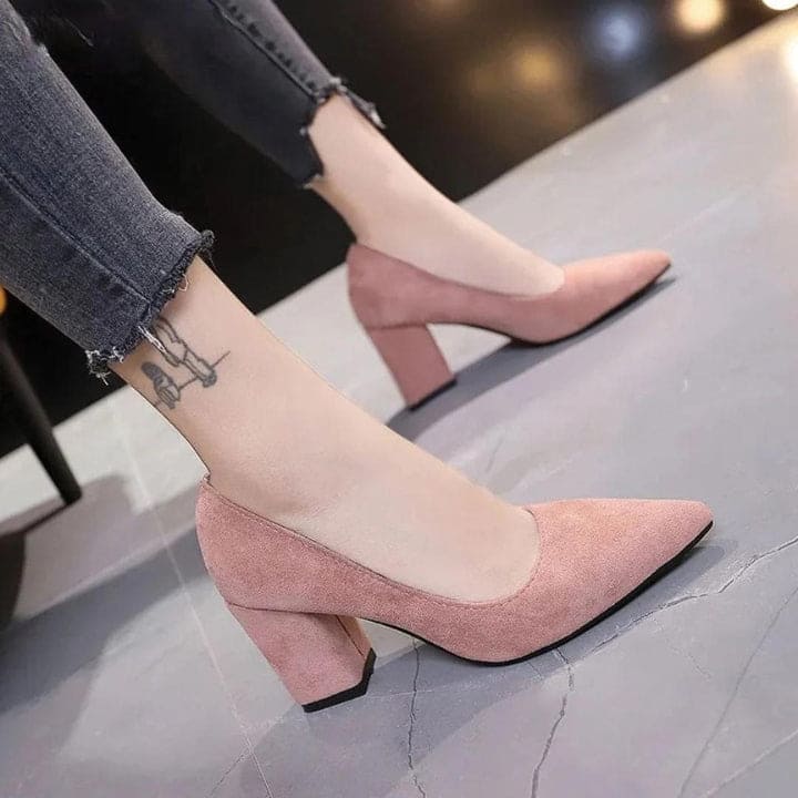 Pinky Pudgies Pumps