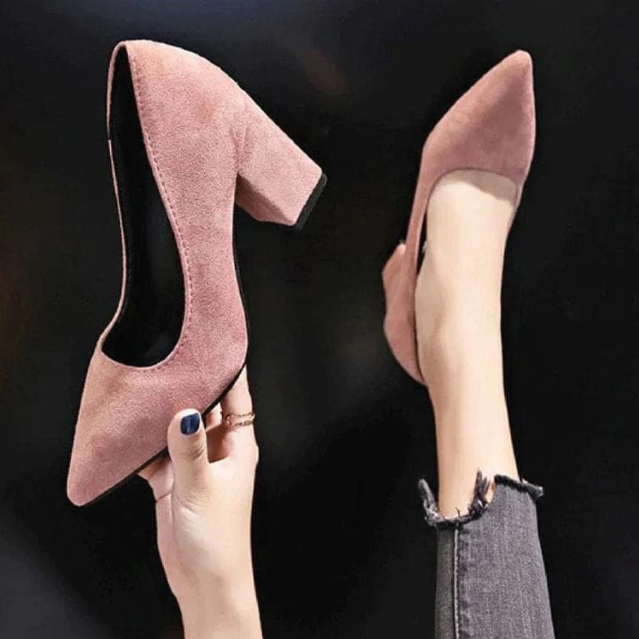 Pinky Pudgies Pumps