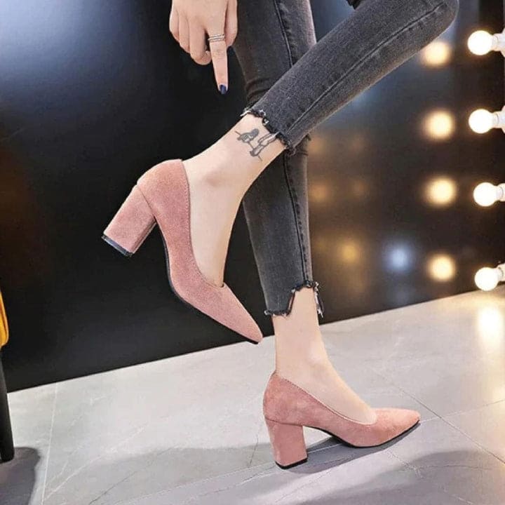 Pinky Pudgies Pumps
