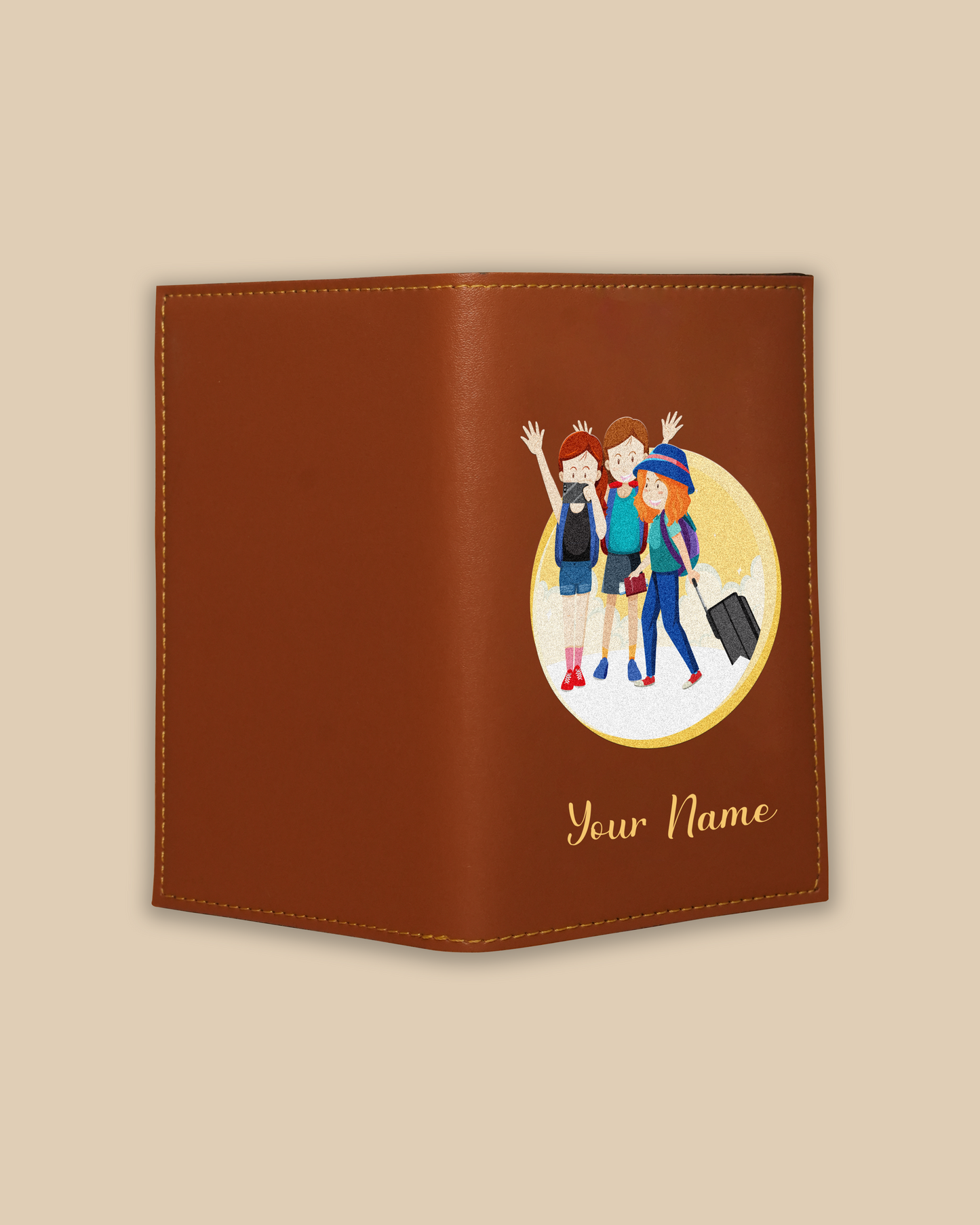Customized Passport Cover - FUN TIME