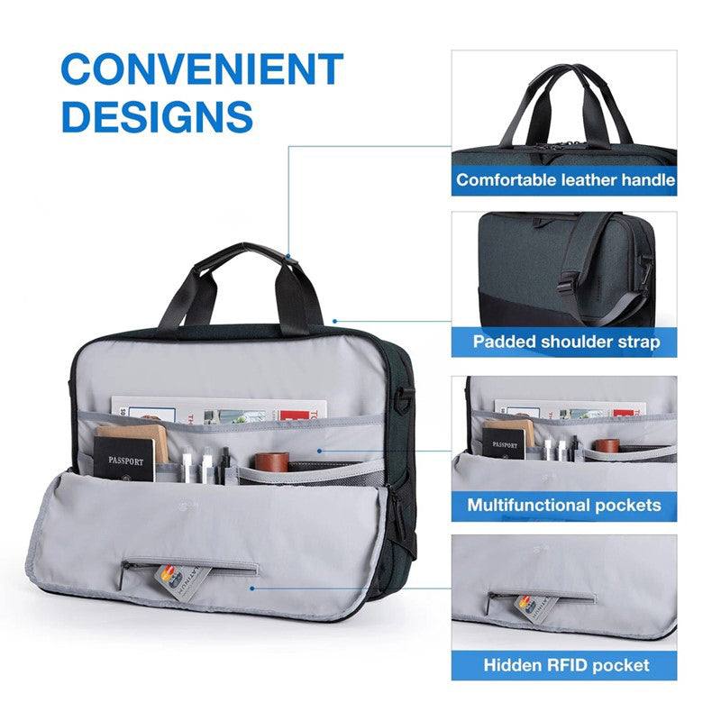 Falco Laptop Bag - Black