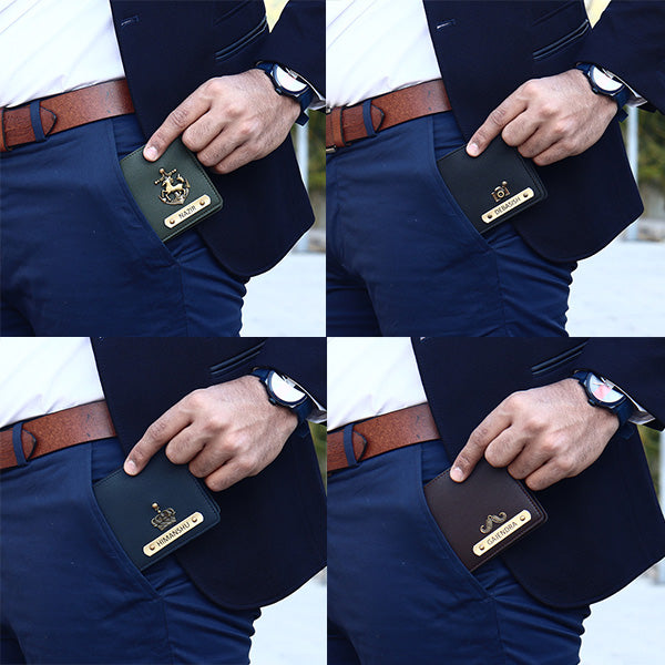Premium Quality Men's Wallet With Charm