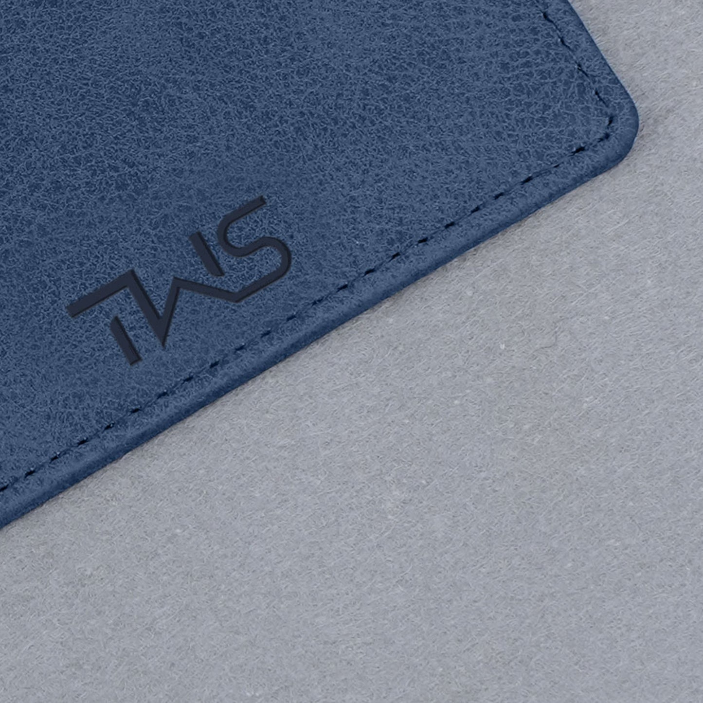 Minimalistic Suede Leather Cardholder