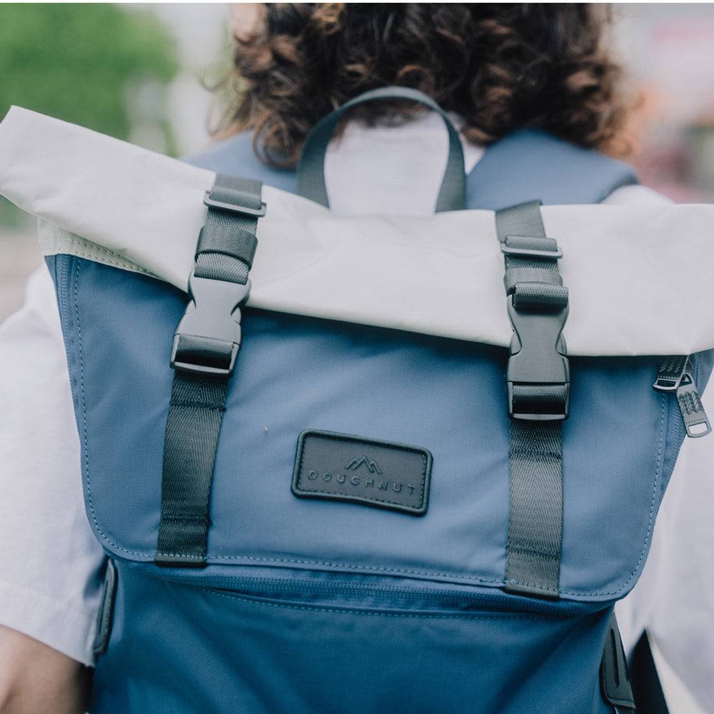 Christopher Go Wild Series Travel Backpack 18L - Navy & Grey