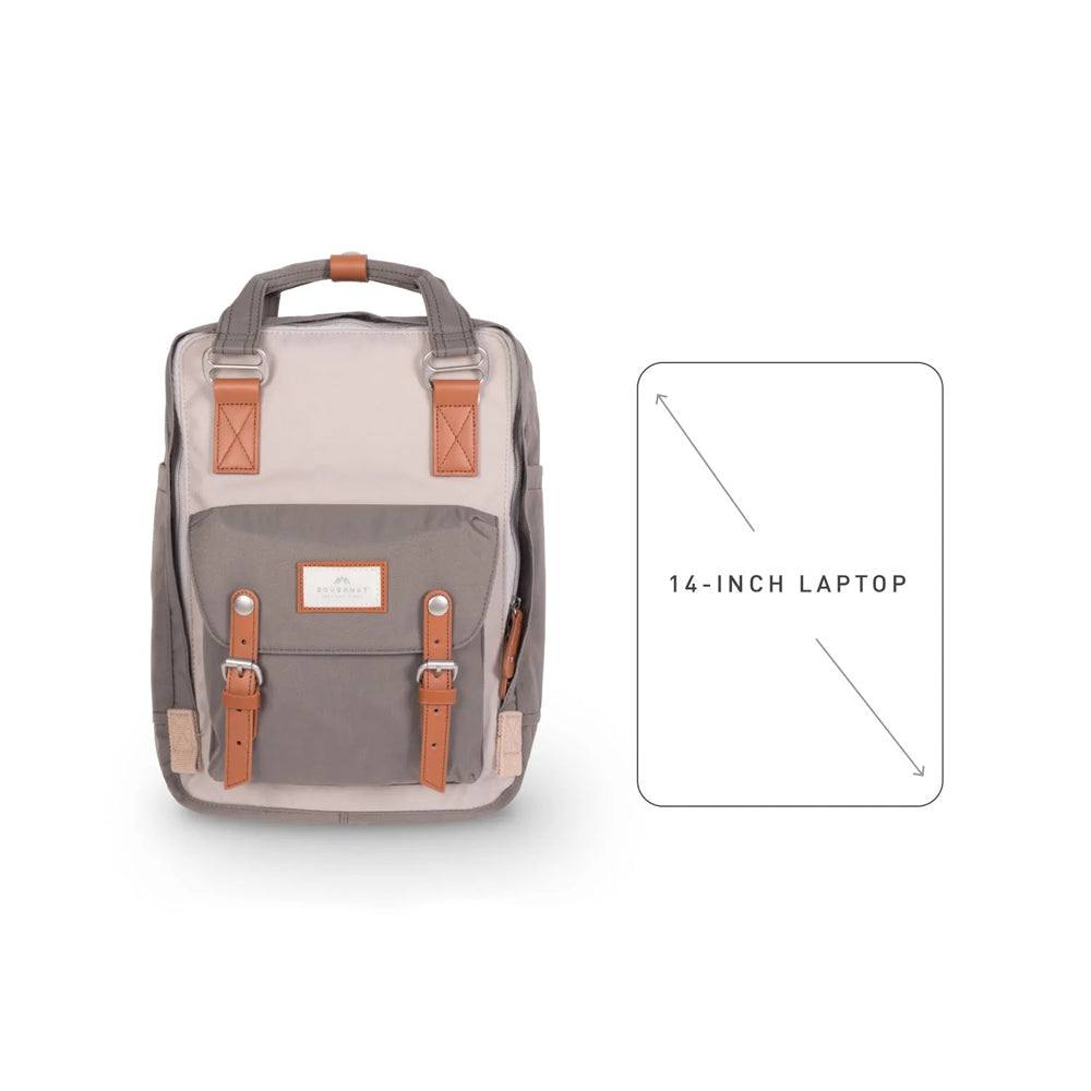 Macaroon Backpack 16L - Ivory x Light Grey