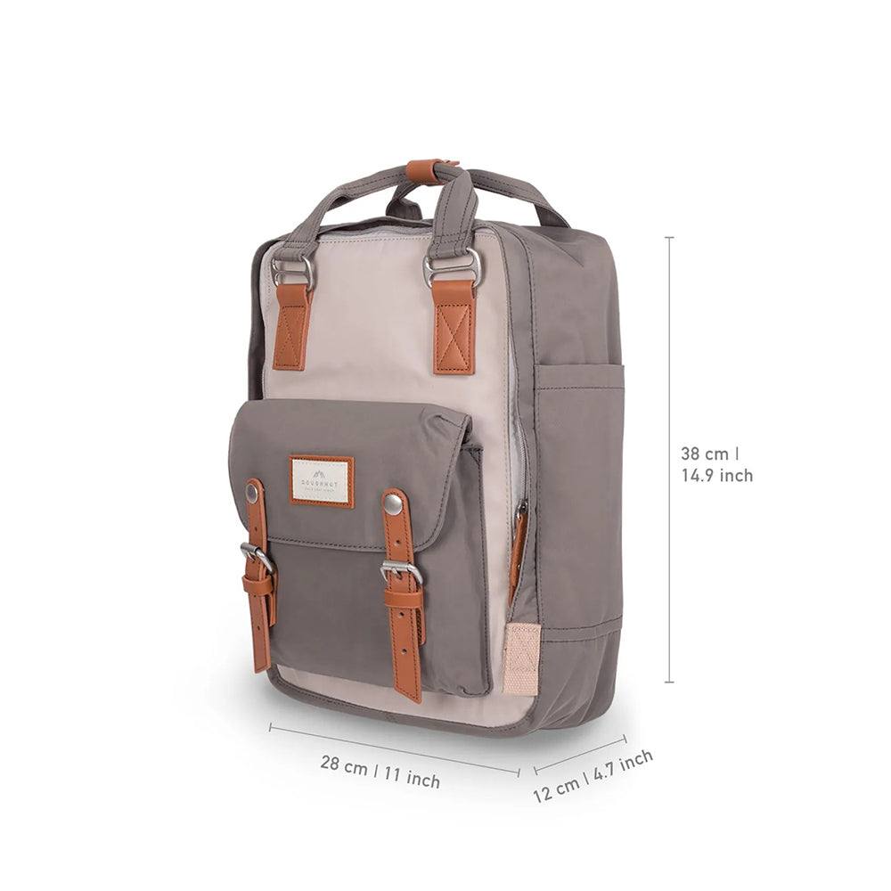 Macaroon Backpack 16L - Ivory x Light Grey