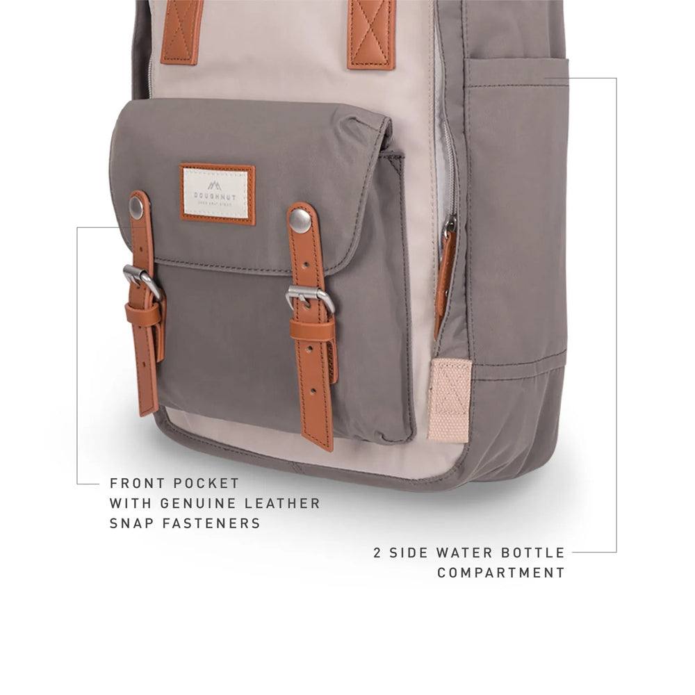 Macaroon Backpack 16L - Ivory x Light Grey