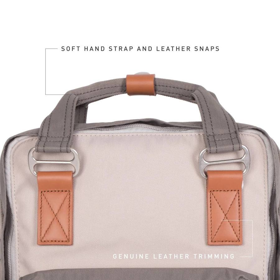 Macaroon Backpack 16L - Ivory x Light Grey