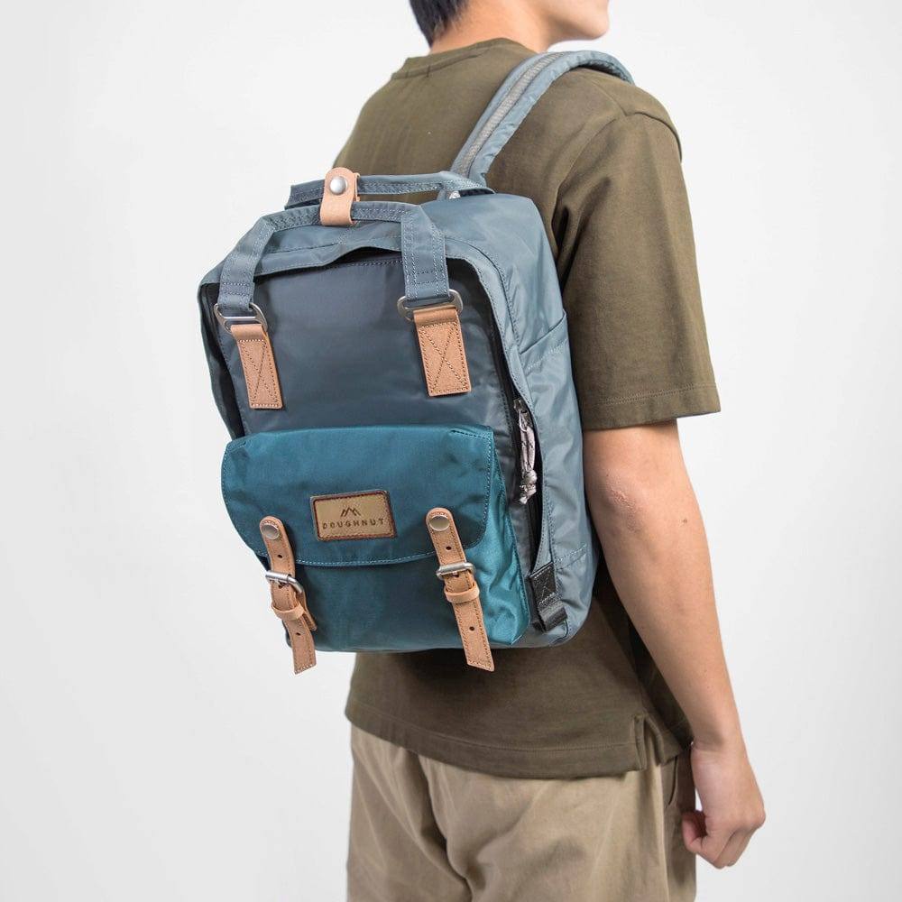 Macaroon Jungle Series Backpack 16L - Charcoal & Teal