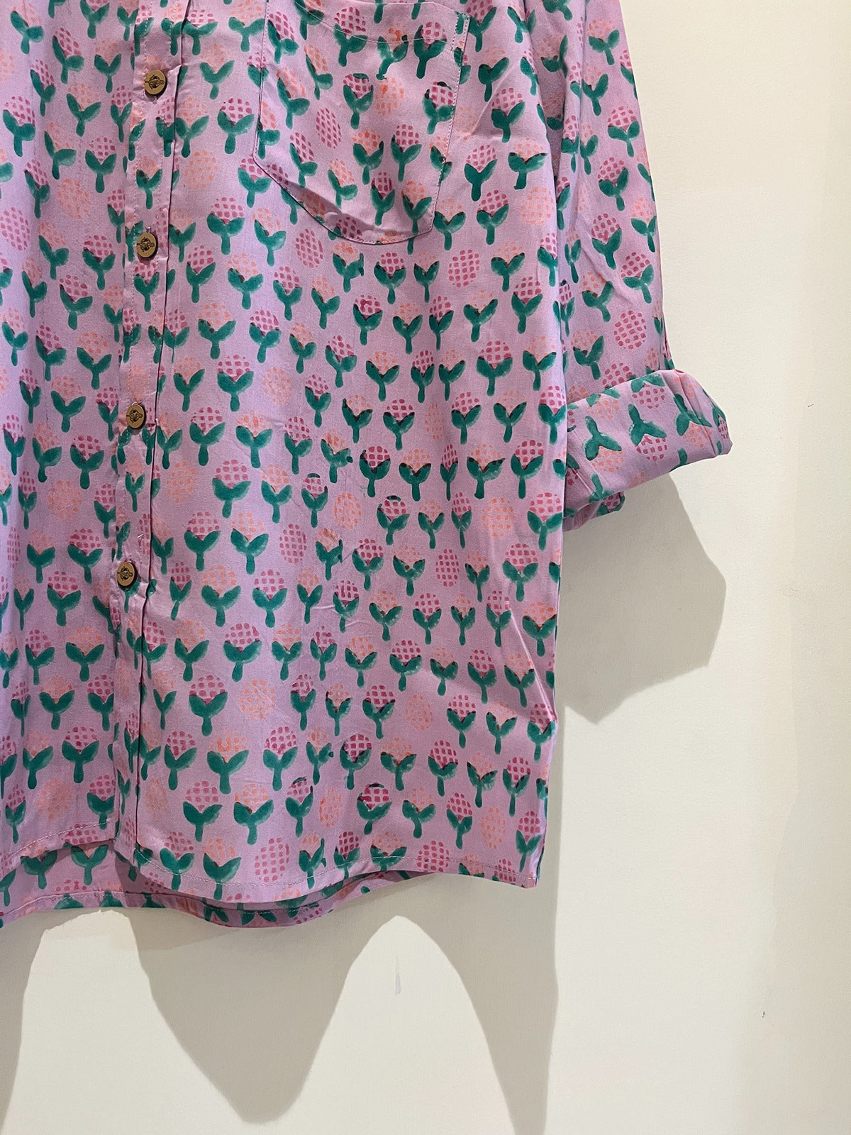 Modal Printed Full Sleeve Shirt