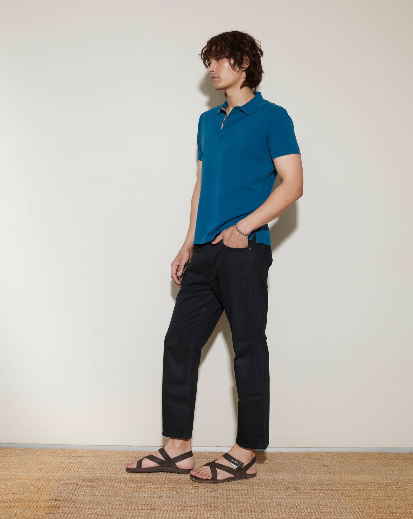 Burberry Steel Blue Polo-Shirt