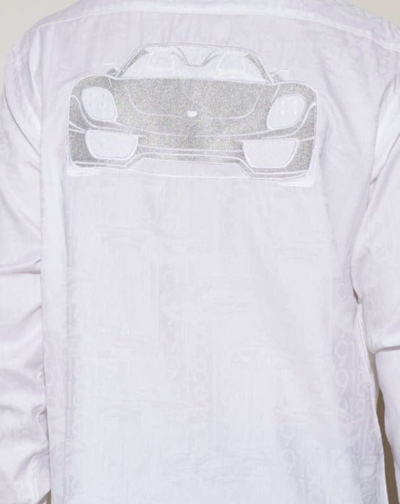 New Robert Graham Numerical Print Shirt