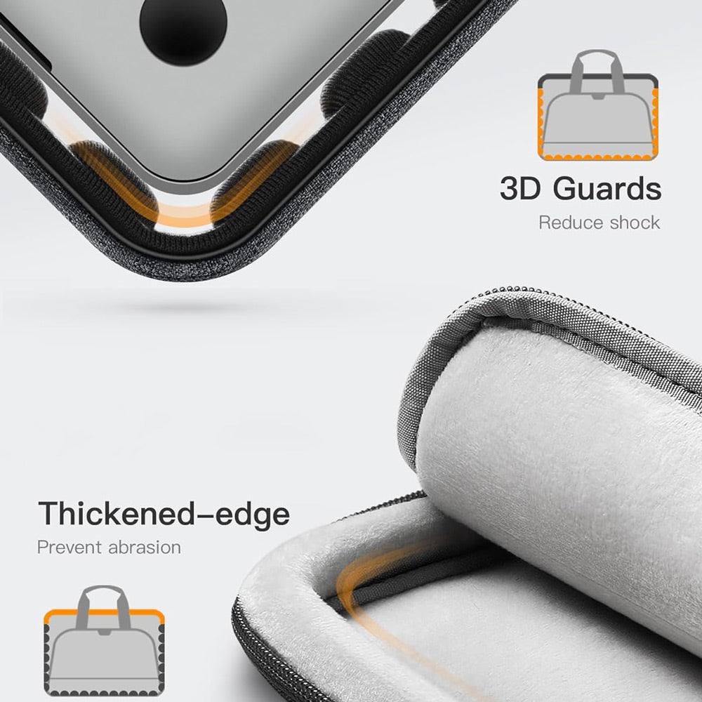 EdgeKeeper 360 Laptop Shoulder Bag - Dark Grey 13 Inches