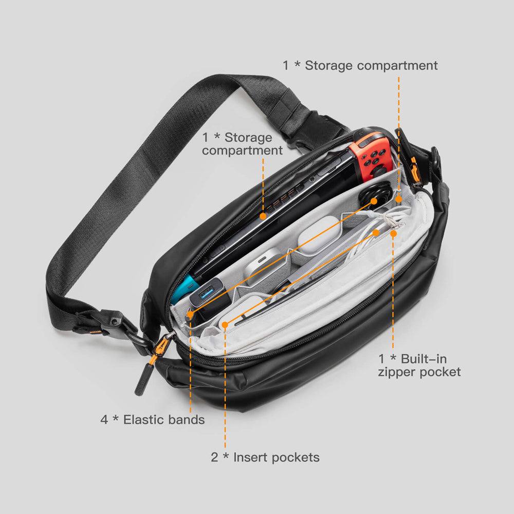 Performance Sling Bag - Night Black