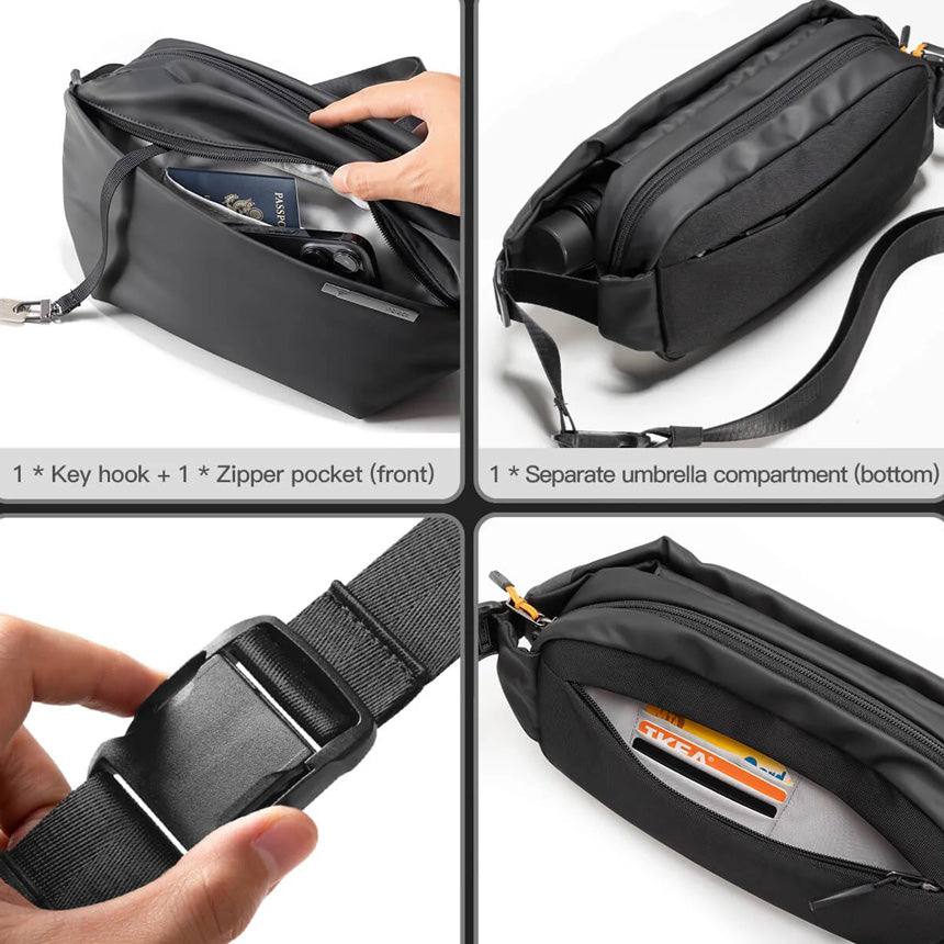 Performance Sling Bag - Night Black