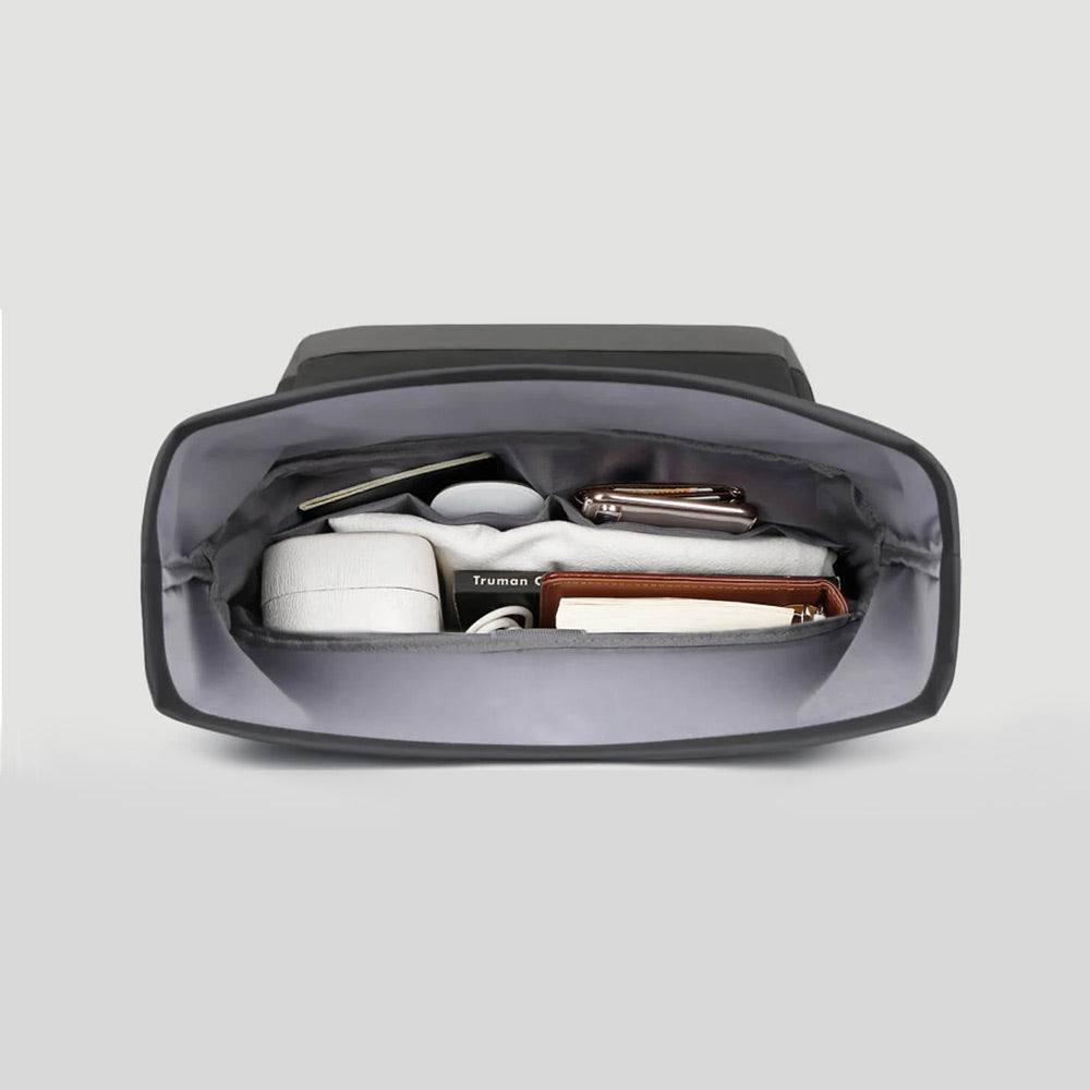 Roll Top Laptop Backpack 30L - Black