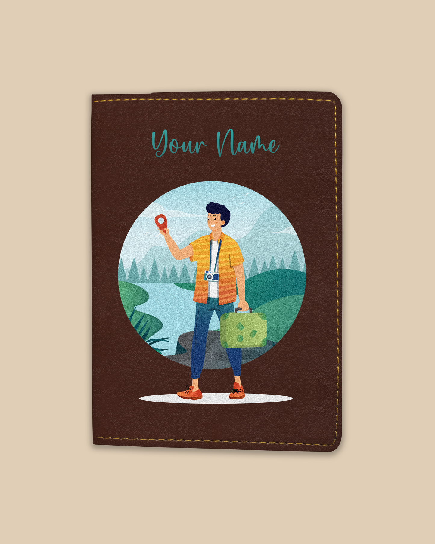 Customized Passport Cover - ADVENTURES