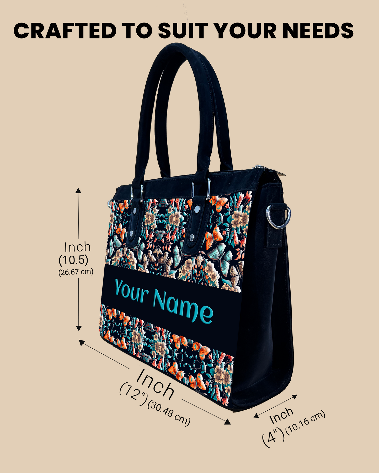 Aurelia Beautiful Boho Butterflies With Flowers Designer Sling Bag for Everyday Use