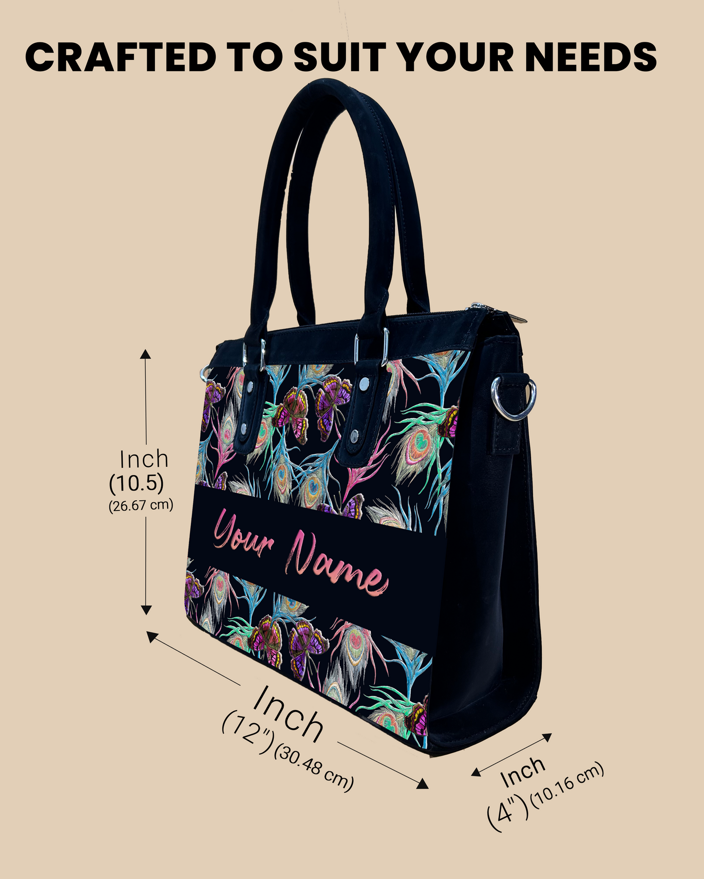 Aurelia colorful peacock feather Designer Sling Bag for Everyday Use