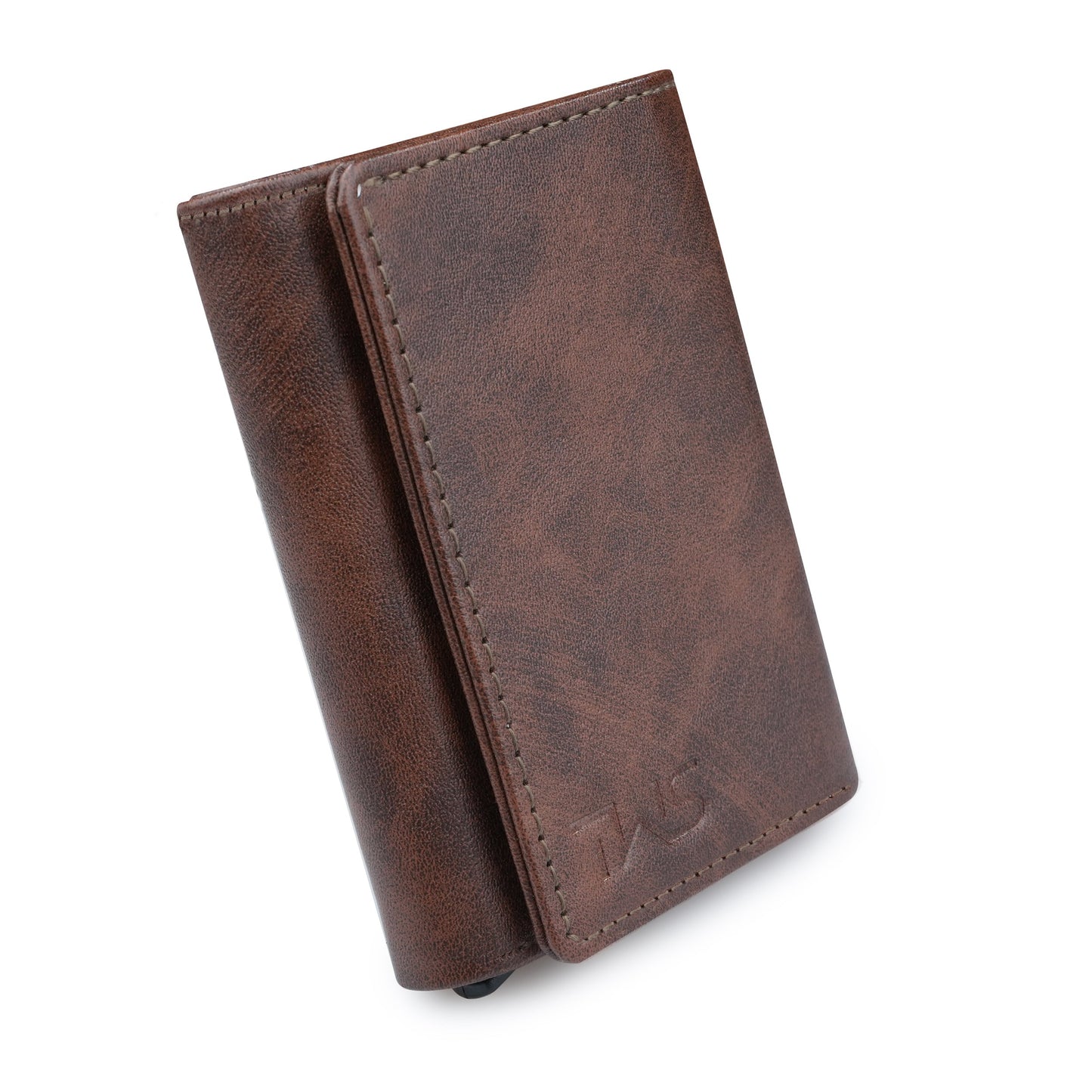 Maverick RFID Protected Wallet Cardholder - Brown