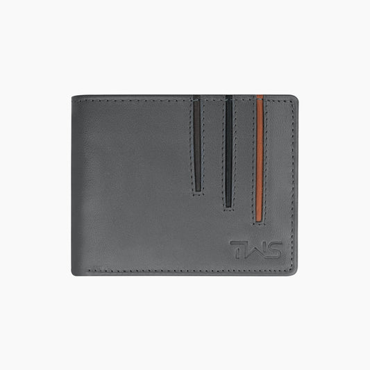 Spectrum Leather Wallet For Men - Grey