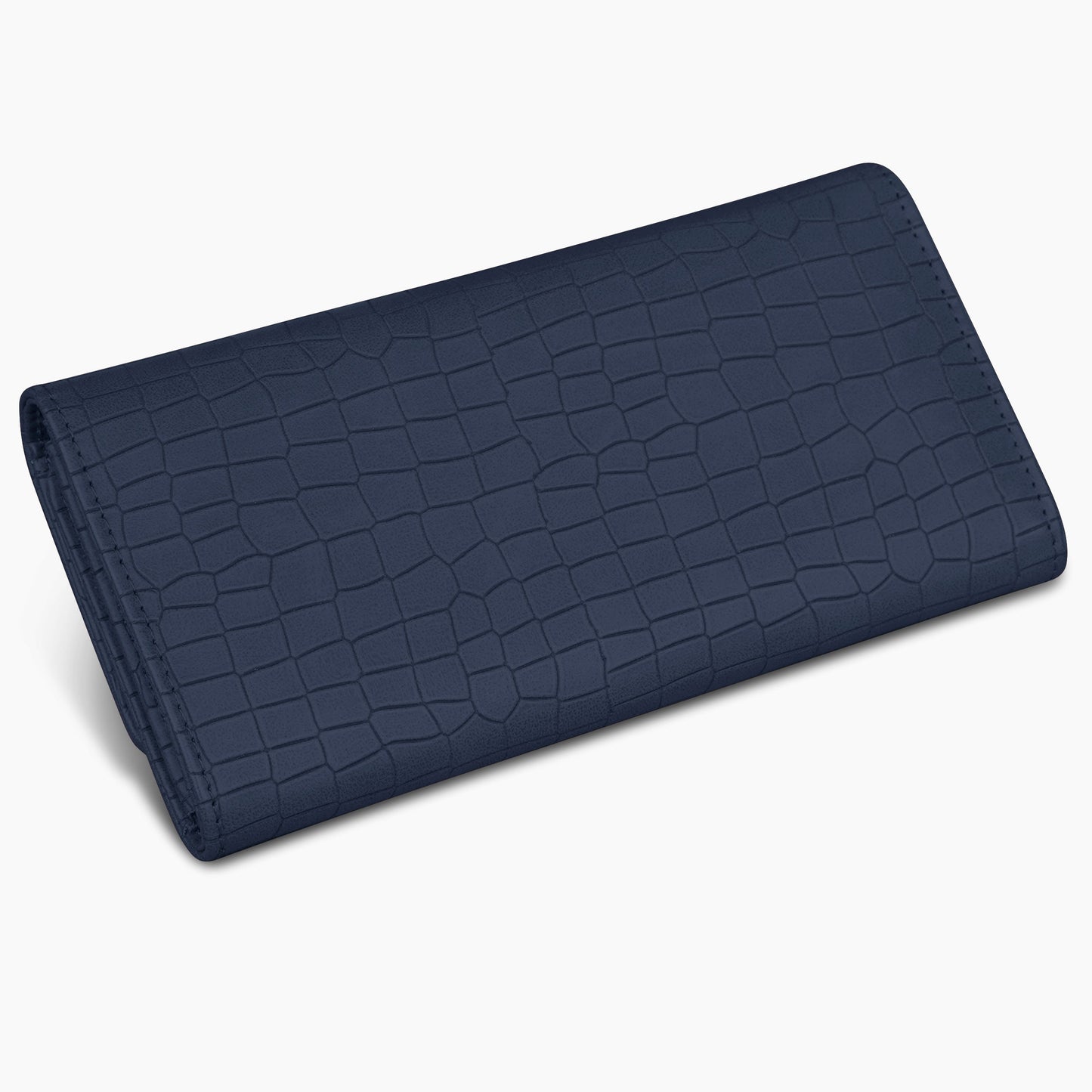 Personalized Croco Design Clutch With Name & Message Card