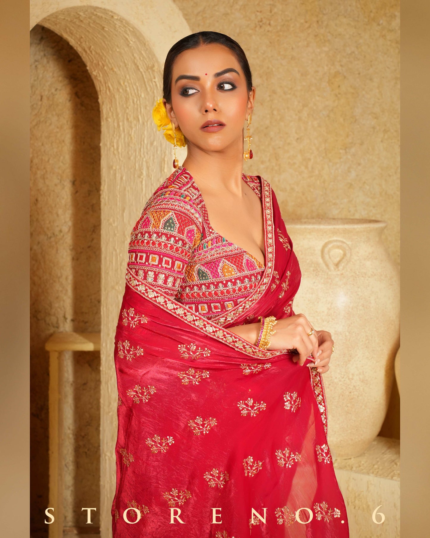 CHILLI CHARISMA SAREE