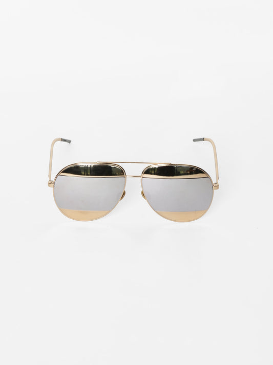 Christian Dior Split Aviator Sunglasses