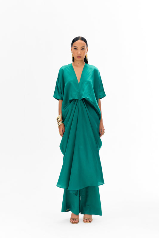 Tara Tunic Coord Green