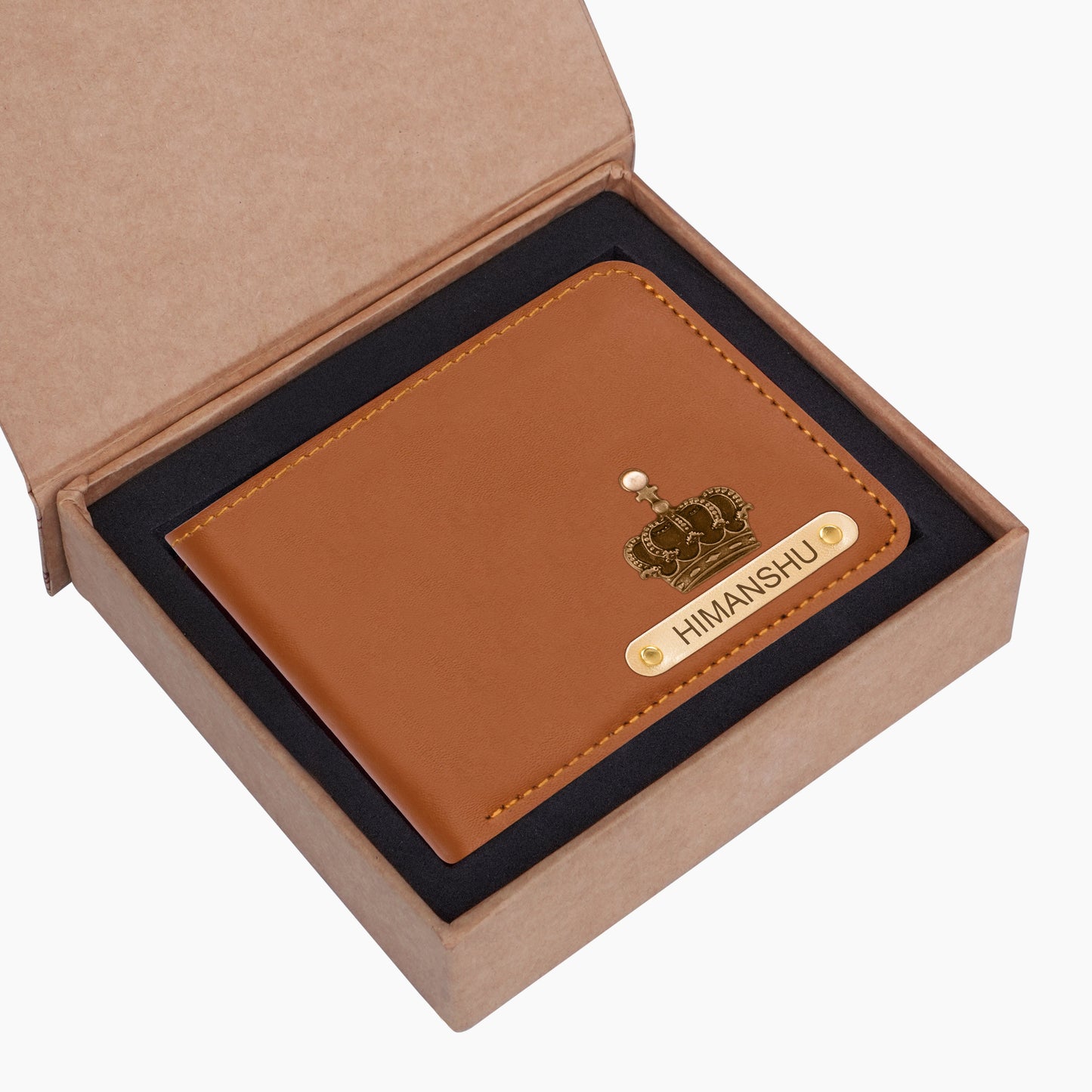 Customized Wallet With Name & Charm