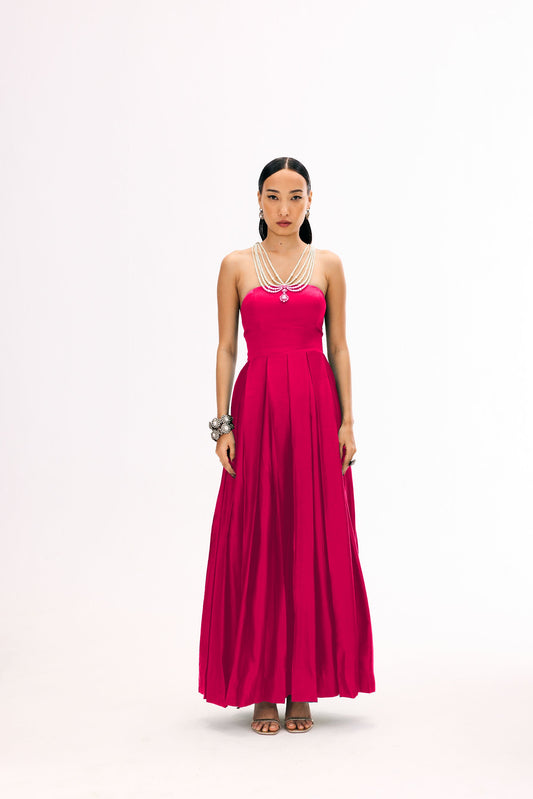 Alia Dress Raspberry Pink