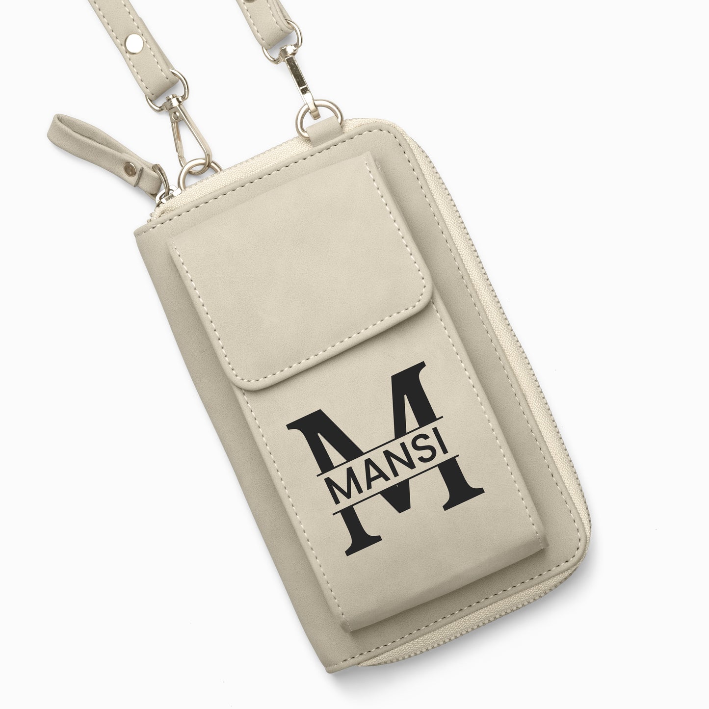 Personalized Leather Crossbody Sling Bag For Women