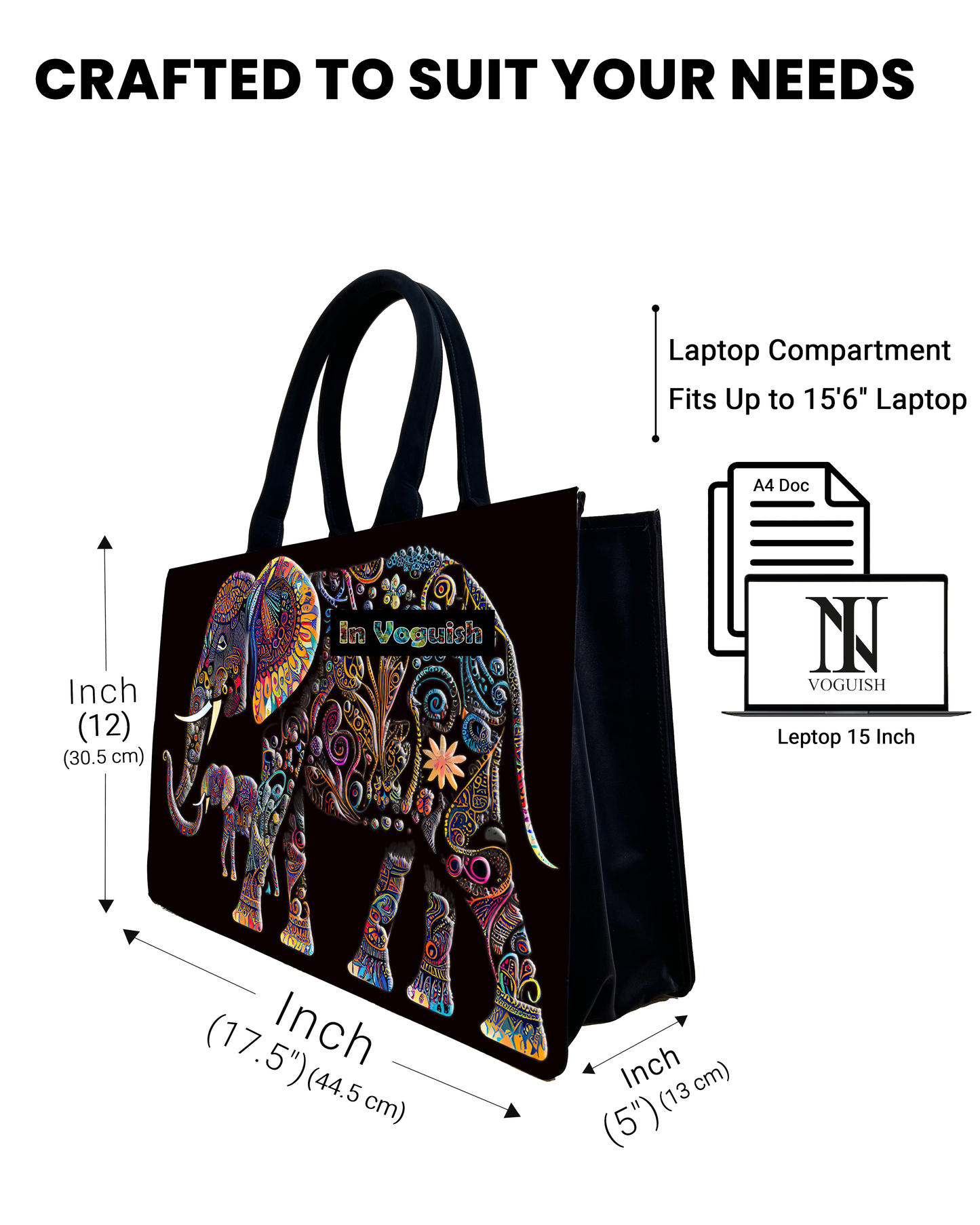 Pattern Of Baby And Mother Elephant