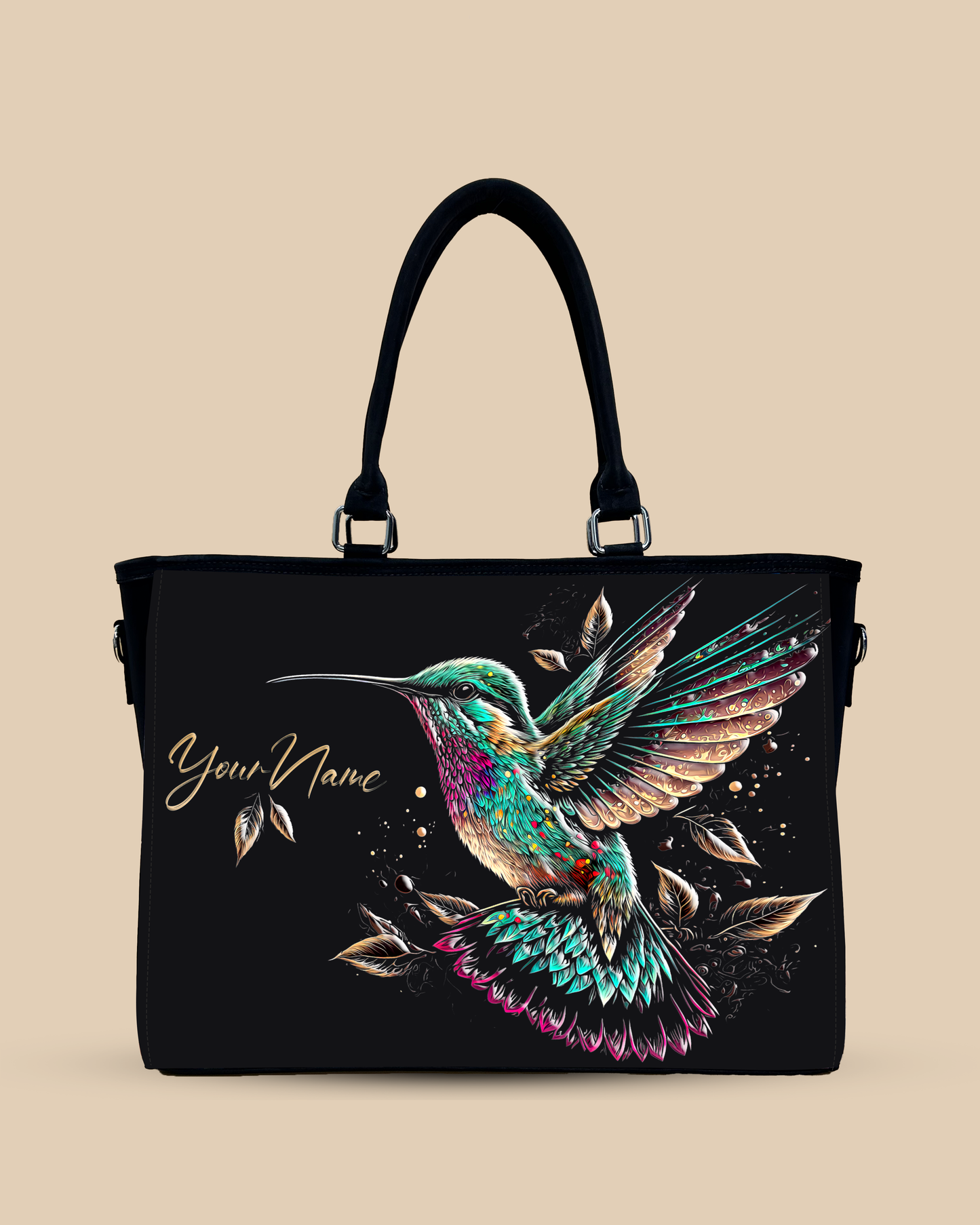 Beautiful Flying Sparrow Oversized Tote