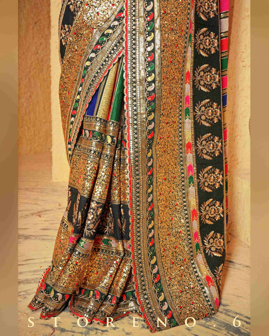 FANCY FOREST SAREE