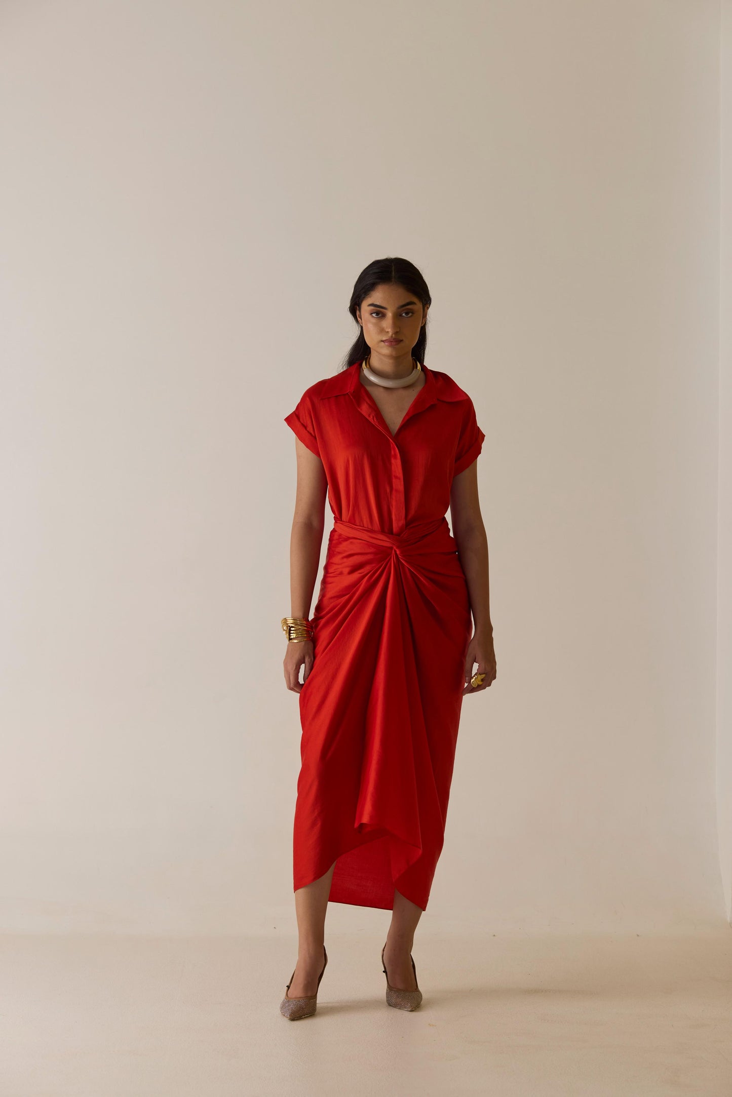 Luna Co-ord set Red