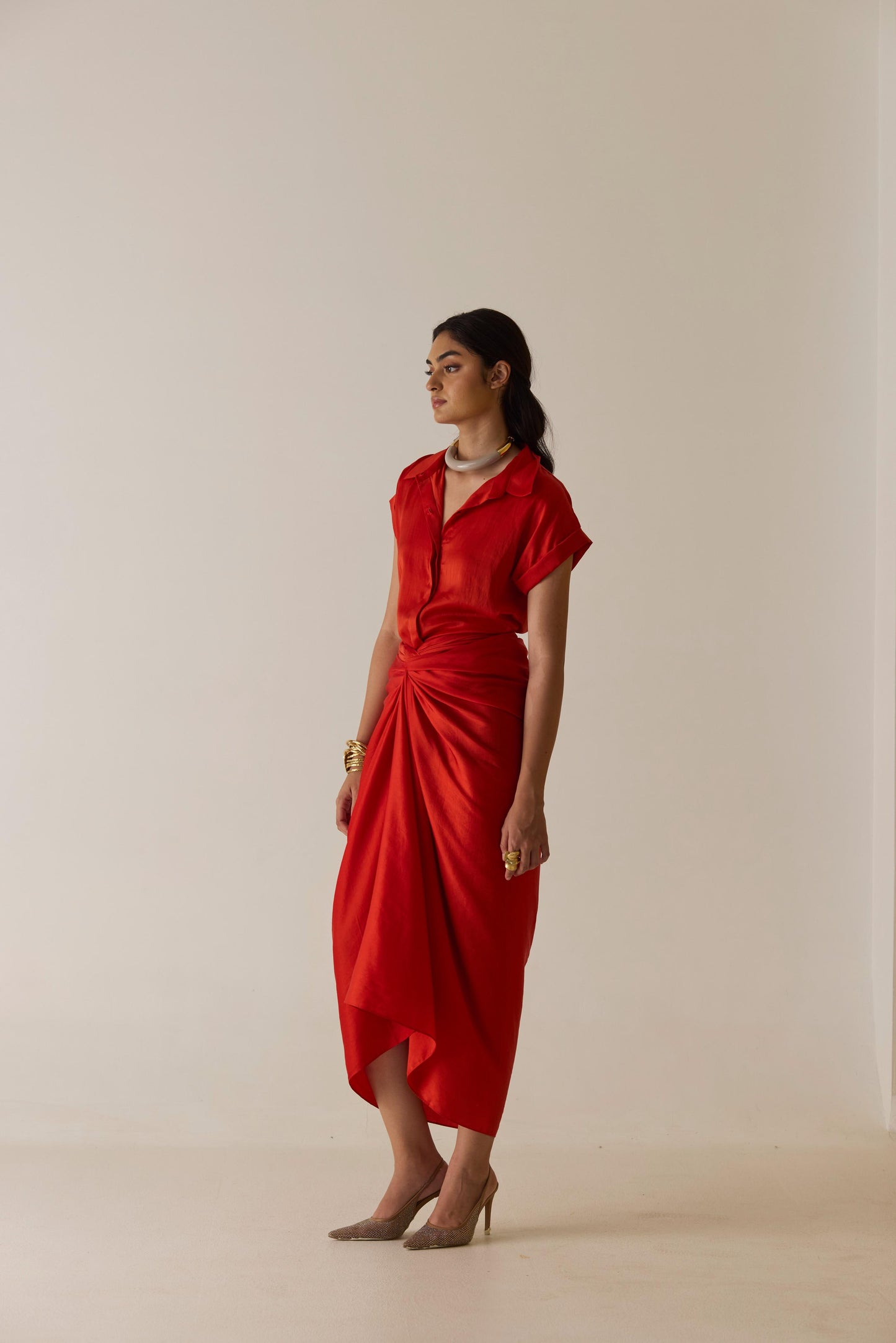 Luna Co-ord set Red