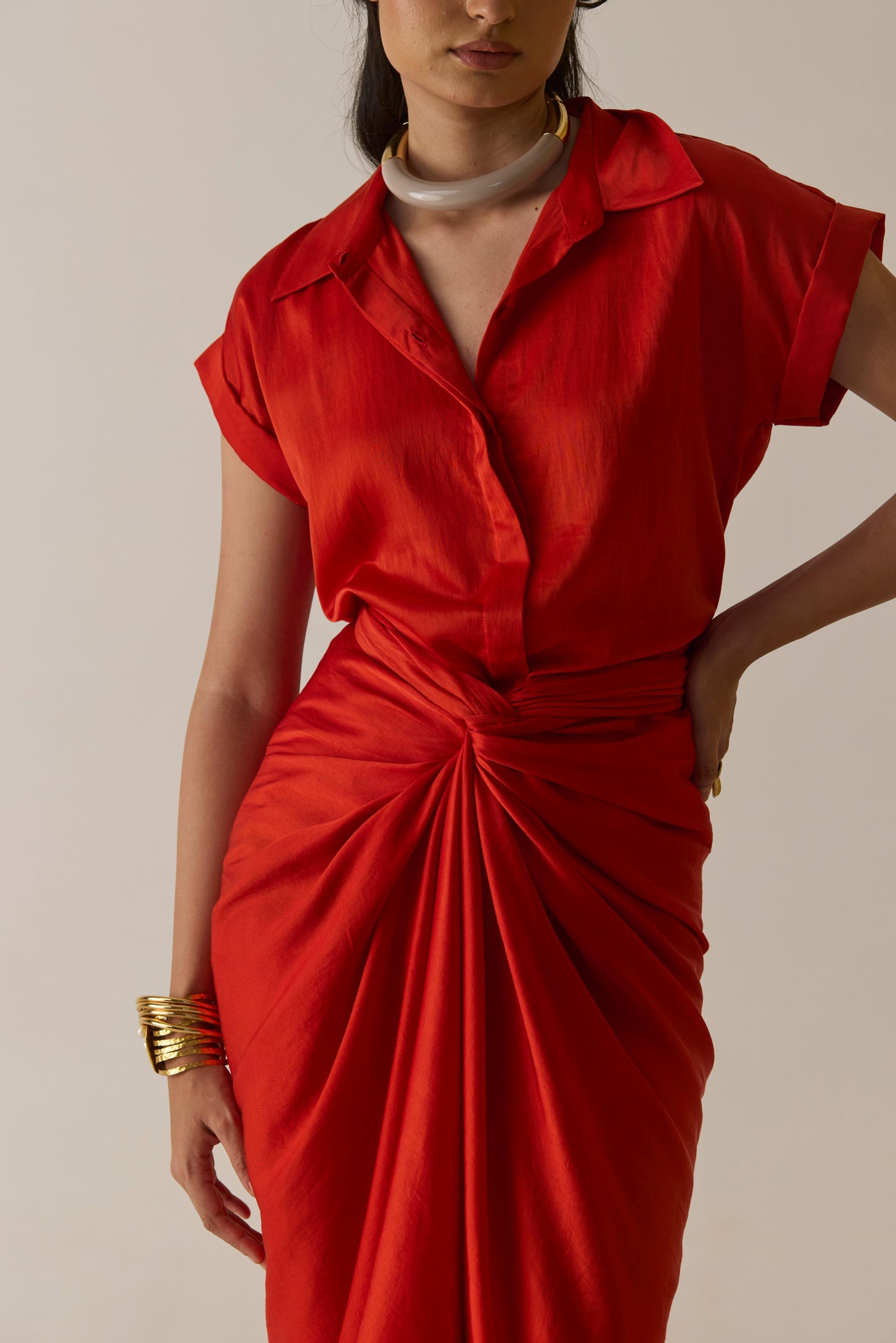 Mia Shirt Red