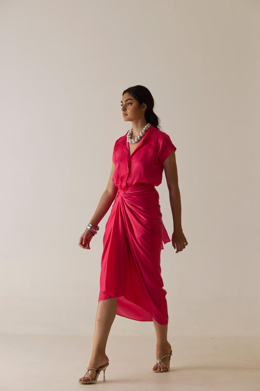 Tina Skirt Fuchsia