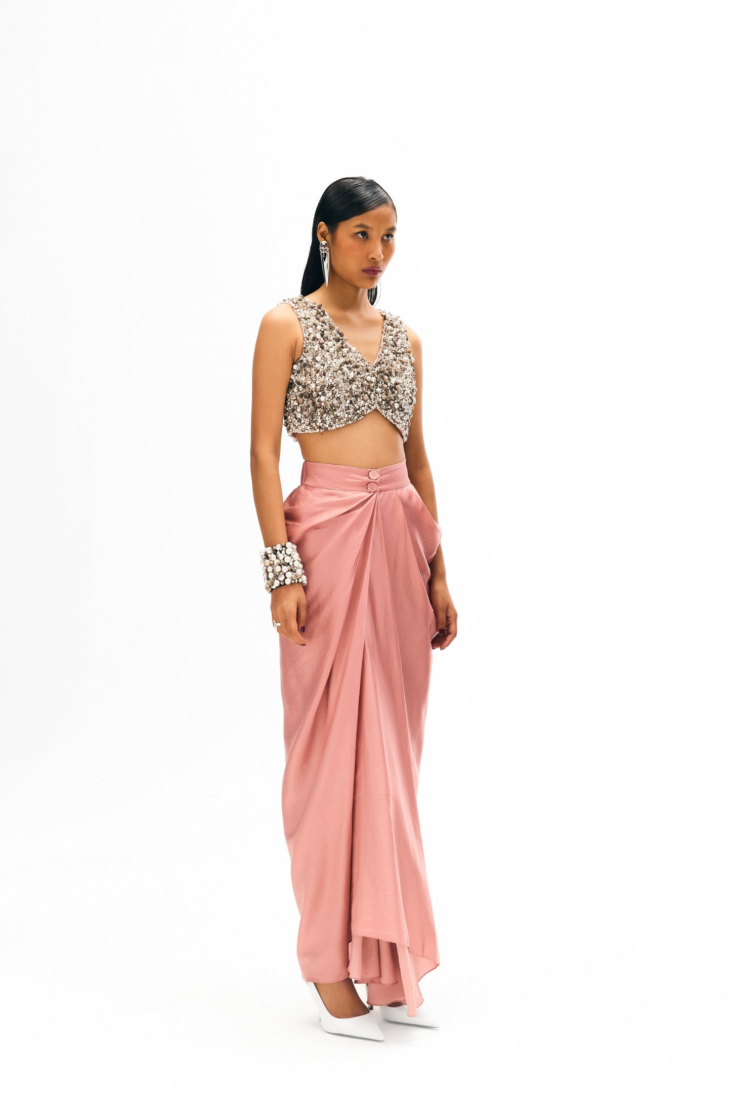 Elisa Co-Ord Set Old Rose