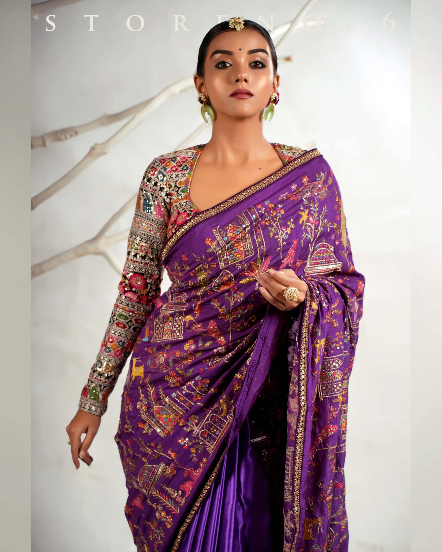 THE 6TH CENTURY CLASSIC CHROMA SAREE