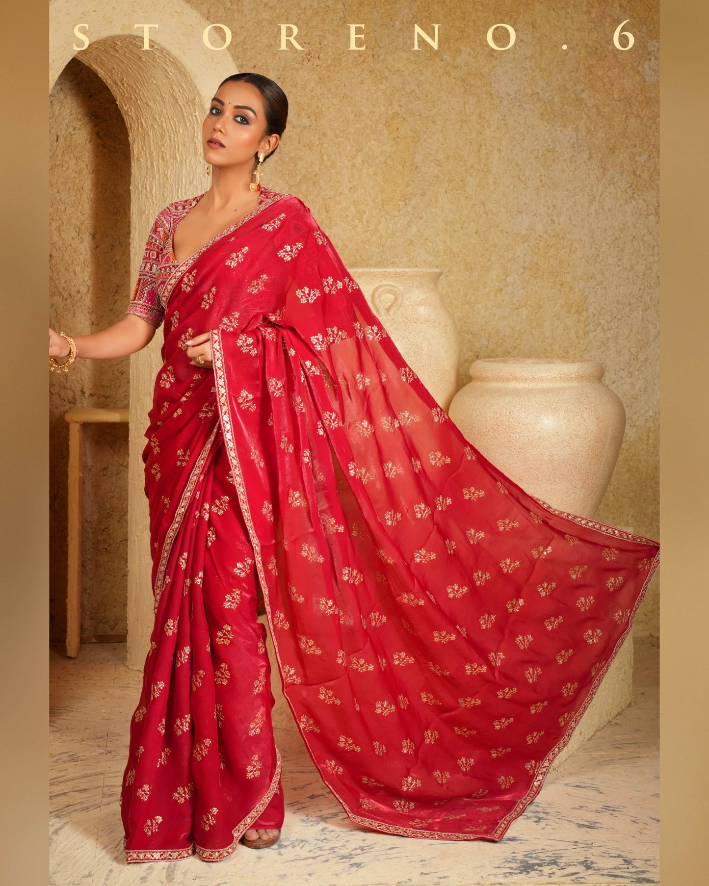 CHILLI CHARISMA SAREE