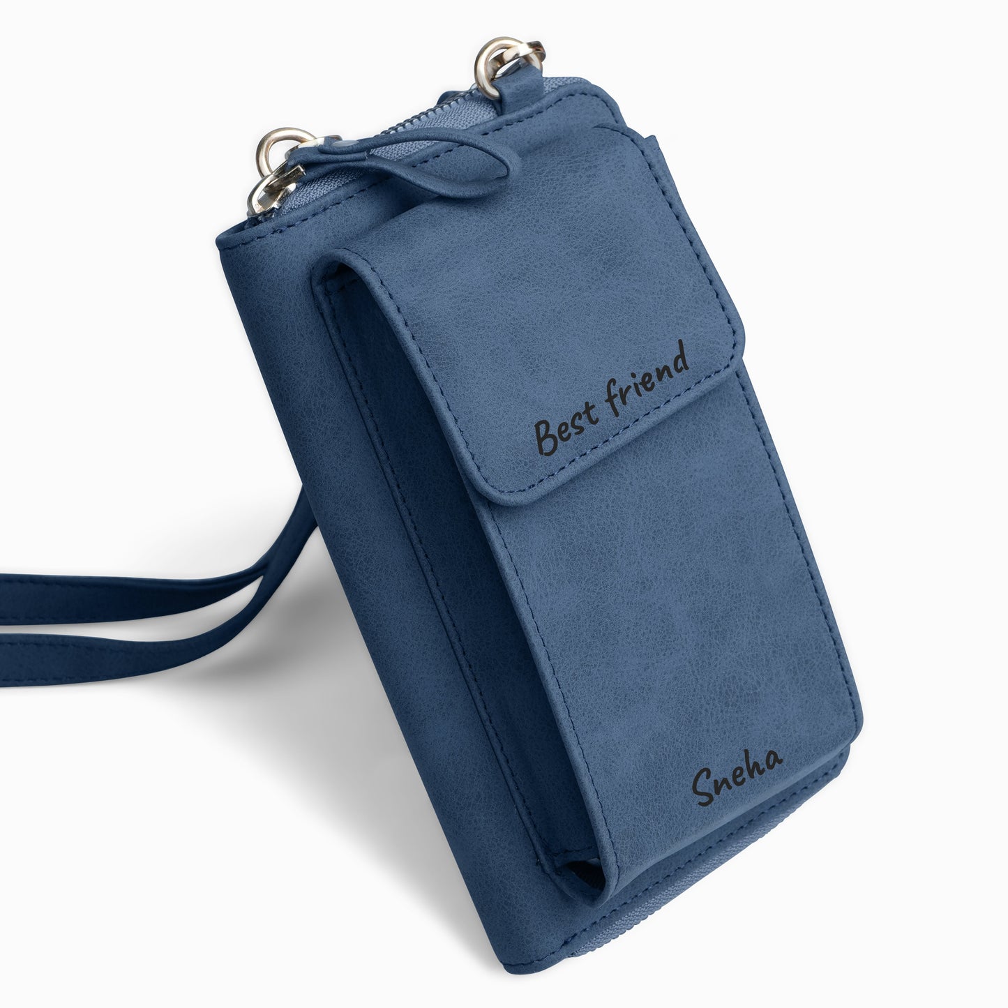 Personalized Leather Crossbody Sling Bag For Women
