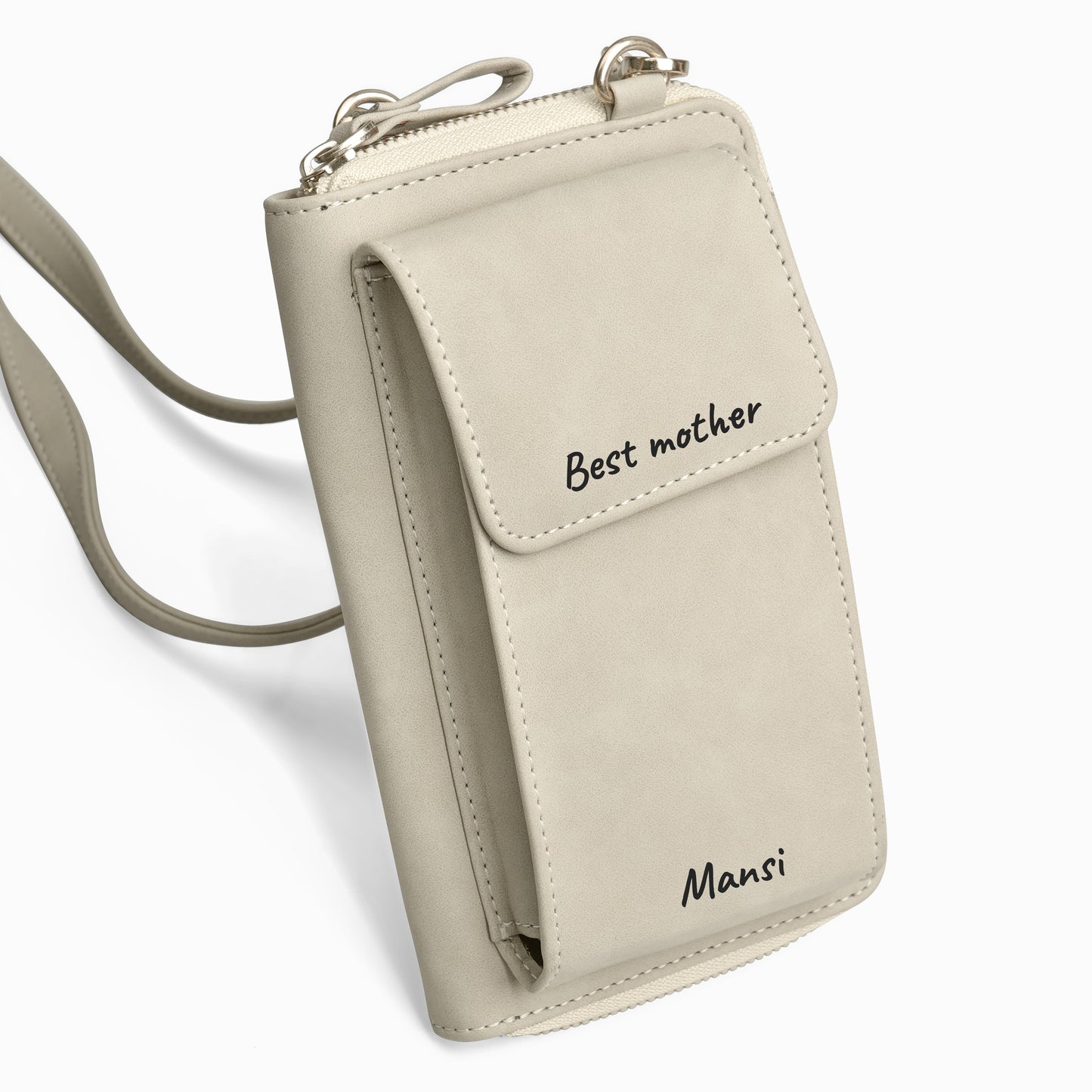 Personalized Leather Crossbody Sling Bag For Women
